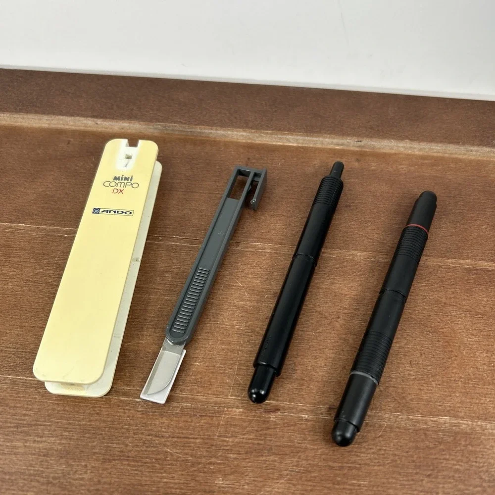 Ando Mini Compo‎ DX Japanese Multi-Tool Pen Set Vintage